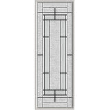 Western Reflections Pembrook Door Glass - 24" x 66" ZEEL Flat Frame Kit