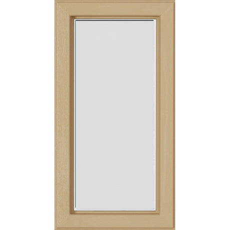 ODL Perspectives Low-E Door Glass - Blanca - 9" x 17.25" Craftsman Frame Kit