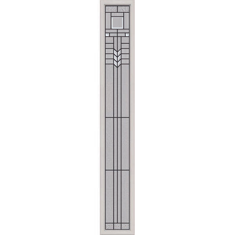 ODL Oak Park Door Glass - 10" x 66" Craftsman Frame Kit