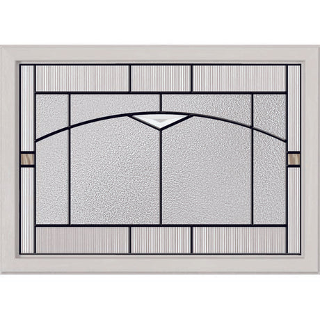 ODL Topaz Door Glass - 24" x 17.25" Craftsman Frame Kit