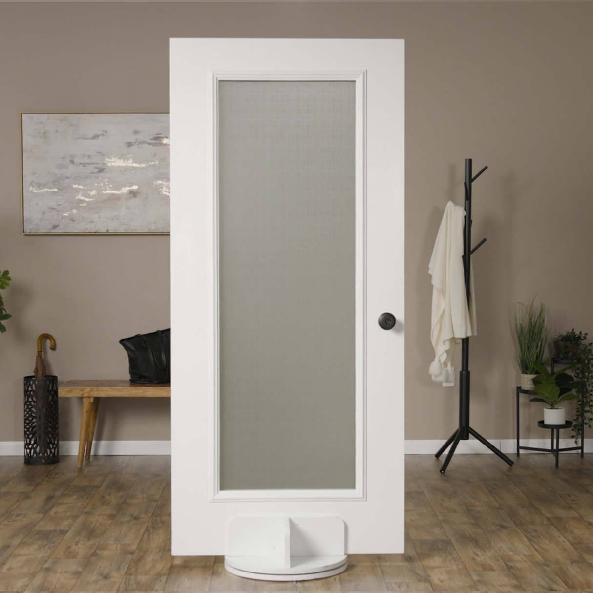 ODL Perspectives Low-E Door Glass - Linen - 24" x 50" Frame Kit