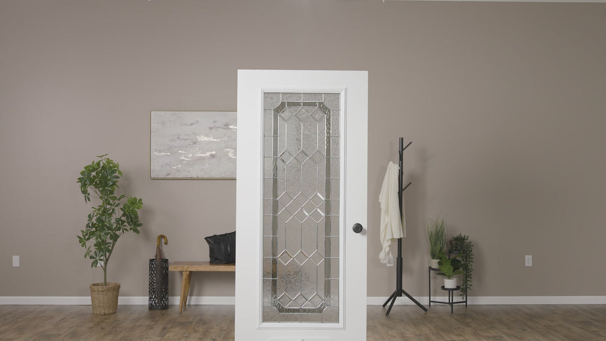 ODL Impact Resistant Majestic Elegance Door Glass - 24" x 82" Frame Kit